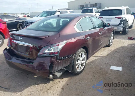 2014 Nissan Maxima 3.5 Sv z USA, uszkodzony, nr VIN 1N4AA5AP2EC457057